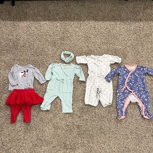 3-6 Month Baby Girl Fall/Winter Outfits